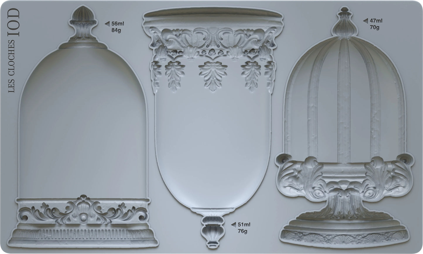 Les Cloches 6x10 IOD Mould