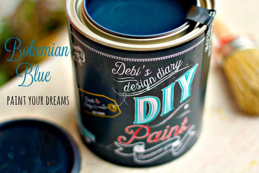 Bohemian Blue-DIY Clay Based Paint