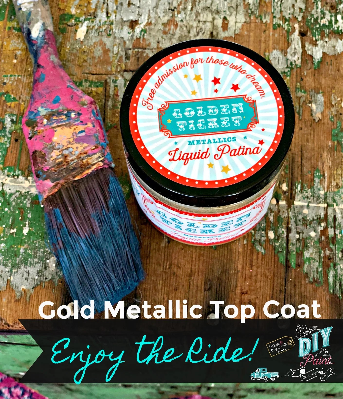 Golden Ticket-Gold Liquid Patina