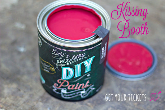 Kissing Booth-DIY Clay Based Paint