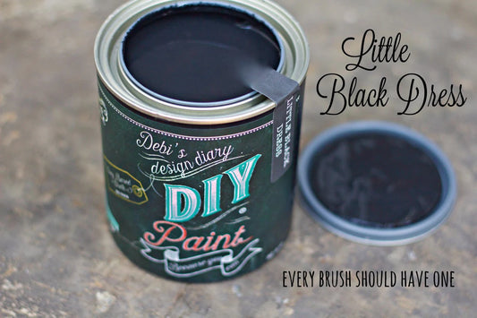 Little Black Dress-DIY Clay Based Paint