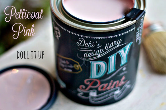 Petticoat Pink-DIY Clay Based Paint