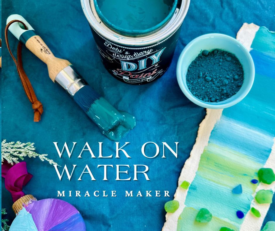 Walk on Water-DIY Clay Based Paint