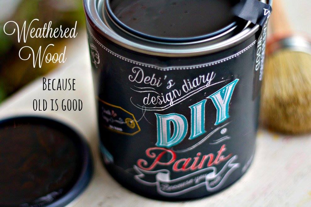 Weathered Wood-DIY Clay Based Paint